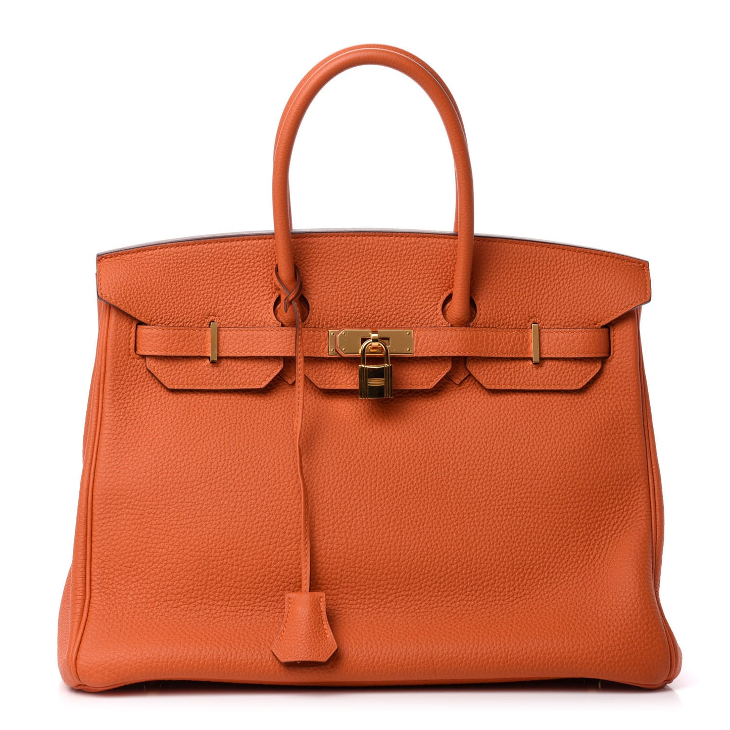 Togo Birkin 35 Orange