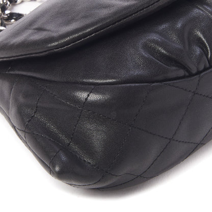 Chanel Lambskin Half Moon Wallet On Chain WOC Black 6 of 9