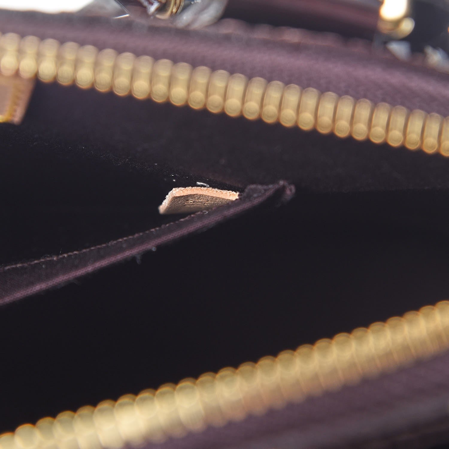 Louis Vuitton Vernis Alma BB Amarante 7 of 8