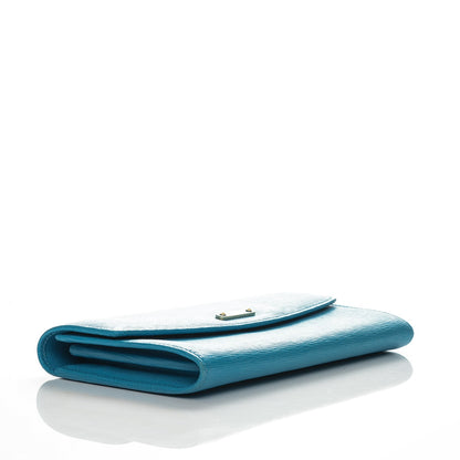 Fendi Vitello Elite Continental Wallet Maldives 4 of 7