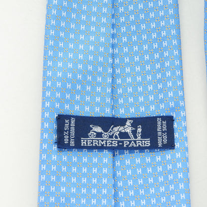 Hermes Silk Heavy Twill Mens Neck Tie 4 of 6