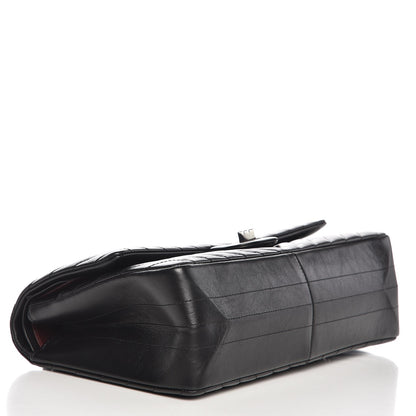 Chanel Aged Calfskin Chevron Quilted 2.55 Reissue 226 So Black 4 of 8