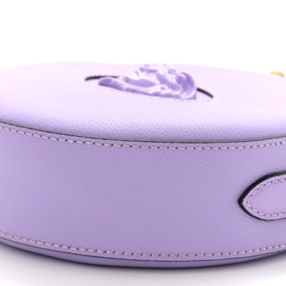Versace Calfskin La Medusa Round Camera Bag Lilac 9 of 9