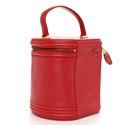 Louis Vuitton Epi Cannes Castillan Red 3 of 13