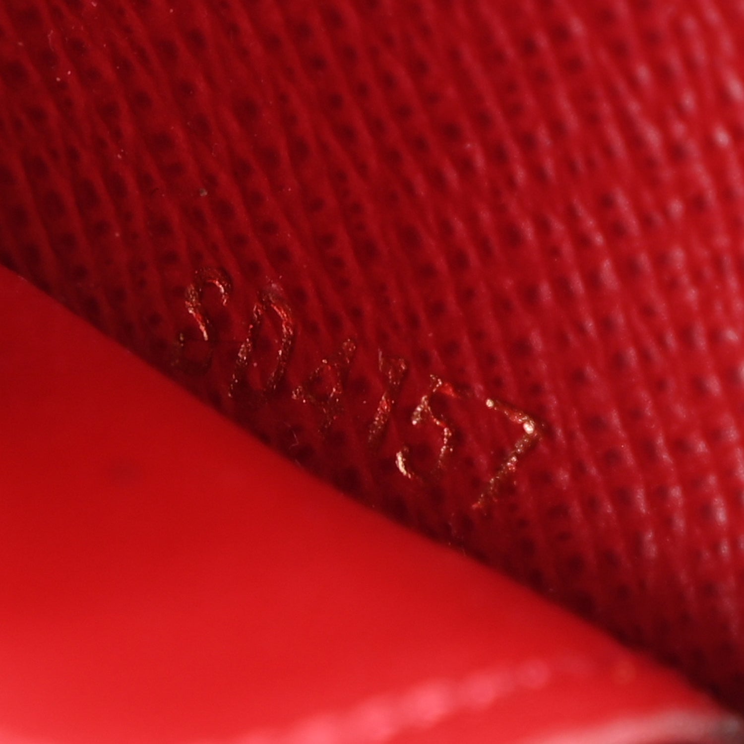 Louis Vuitton Damier Ebene Clemence Wallet Cherry 7 of 11