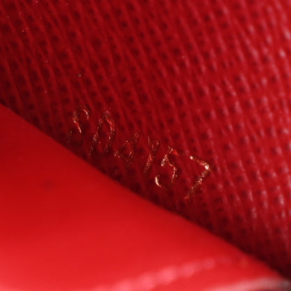Louis Vuitton Damier Ebene Clemence Wallet Cherry 7 of 11