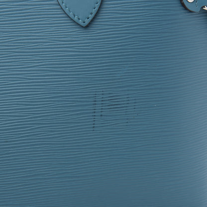 Louis Vuitton Epi Neverfull MM Cyan 10 of 10