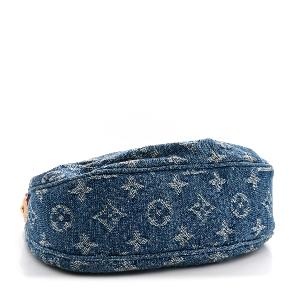 Louis Vuitton Monogram Denim Pochette Valley Blue 4 of 10