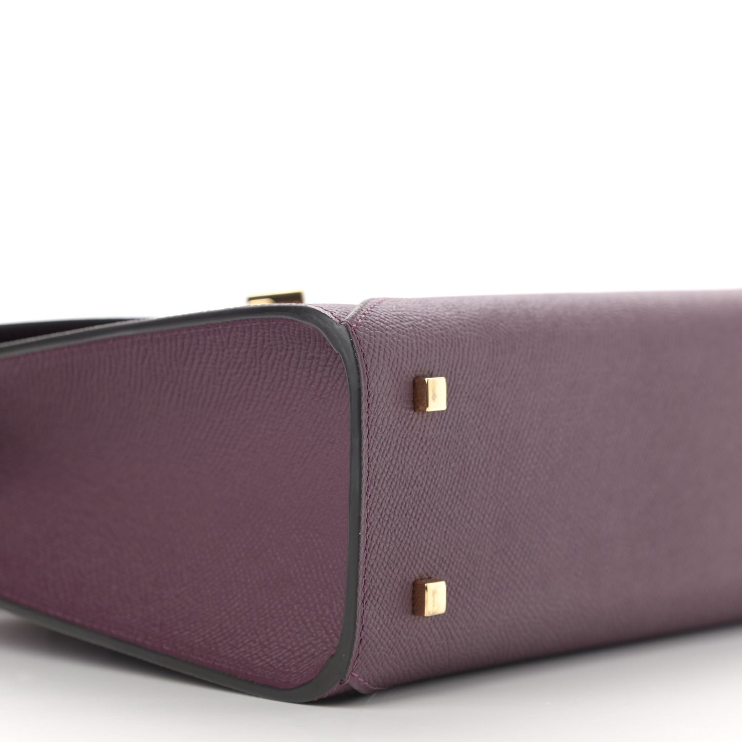 Carat Calfskin Gabrielle PM Eggplant