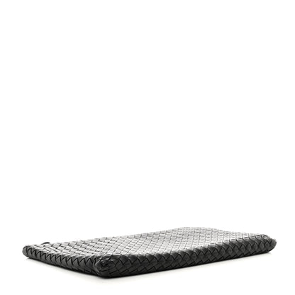 Bottega Veneta Nappa Intrecciato Zip Pouch Black 4 of 7
