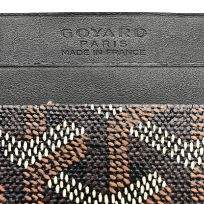 Goyard Goyardine Saint Sulpice Card Holder Black 6 of 11
