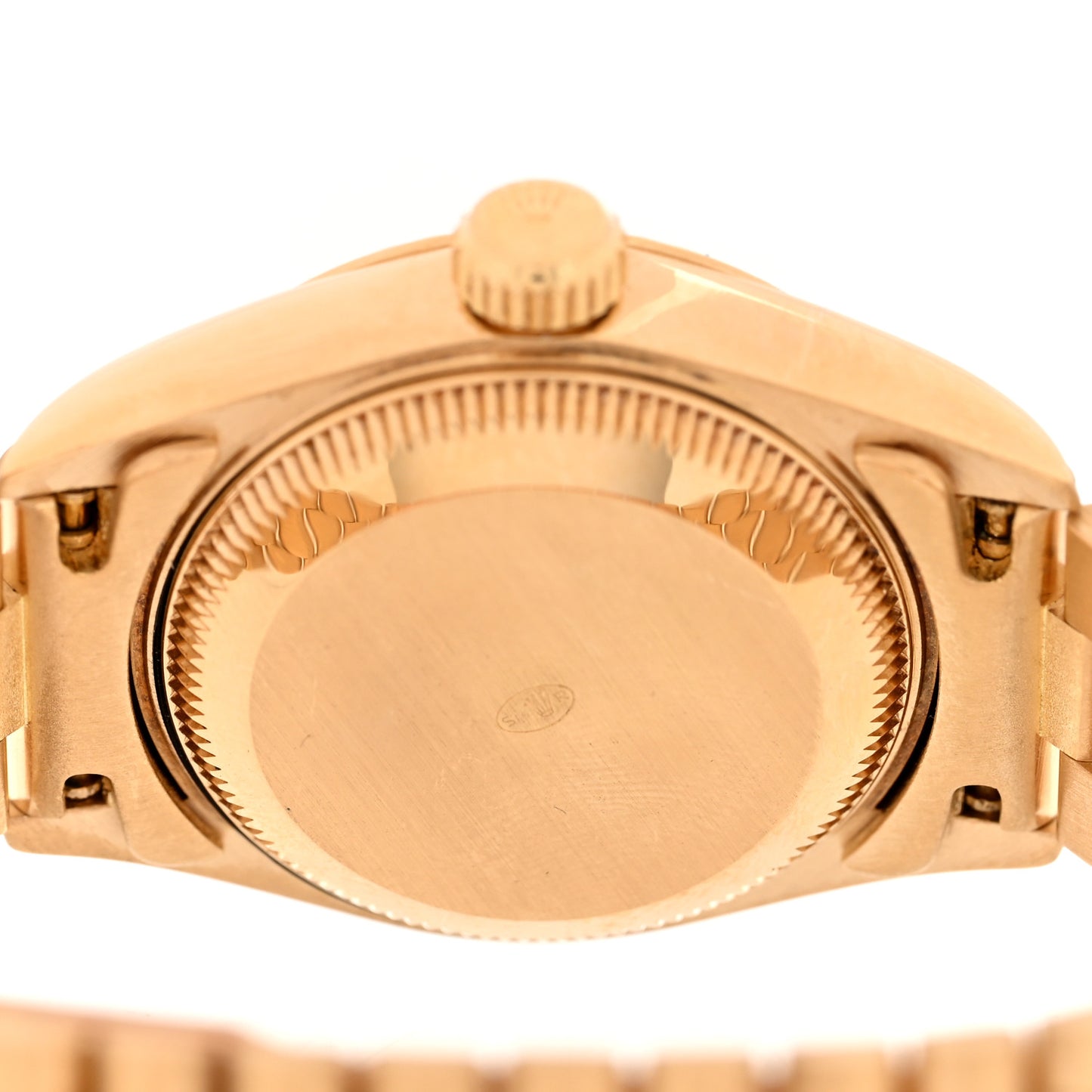 18K Yellow Gold Diamond 26mm Datejust President Watch Champagne 69178