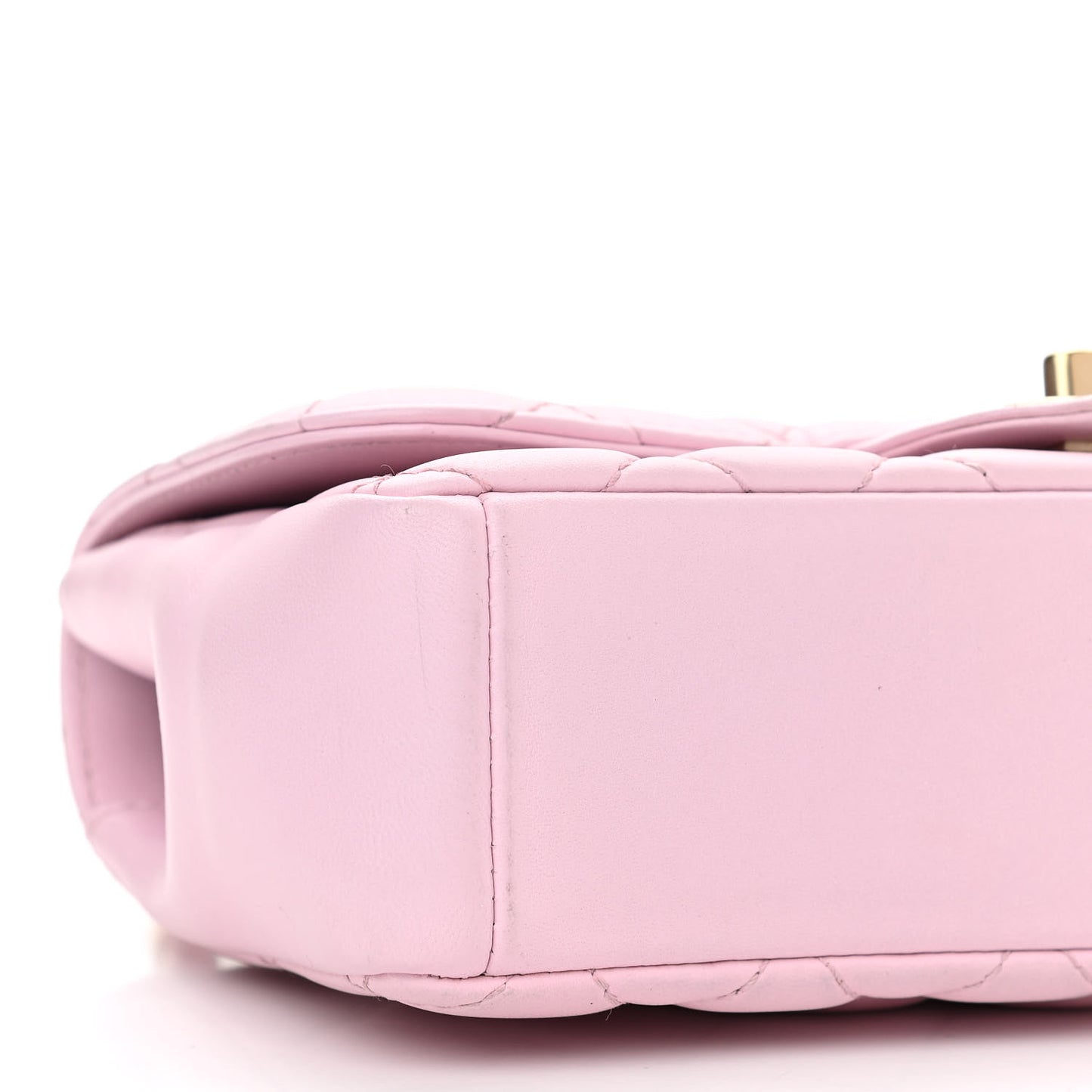Lambskin Quilted Mini Mademoiselle Chic Flap Pink