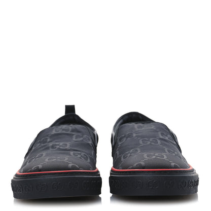 Gucci GG Nylon Mens 1977 Tennis Slip On Sneakers 11 Black 3 of 10