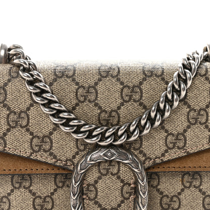 Gucci GG Supreme Monogram Mini Dionysus Shoulder Bag Taupe 8 of 11