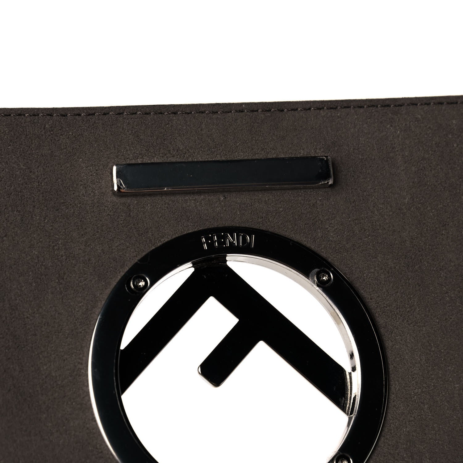 Fendi Vitello Century Opaco F is Fendi Kan I Shoulder Bag Black 8 of 13
