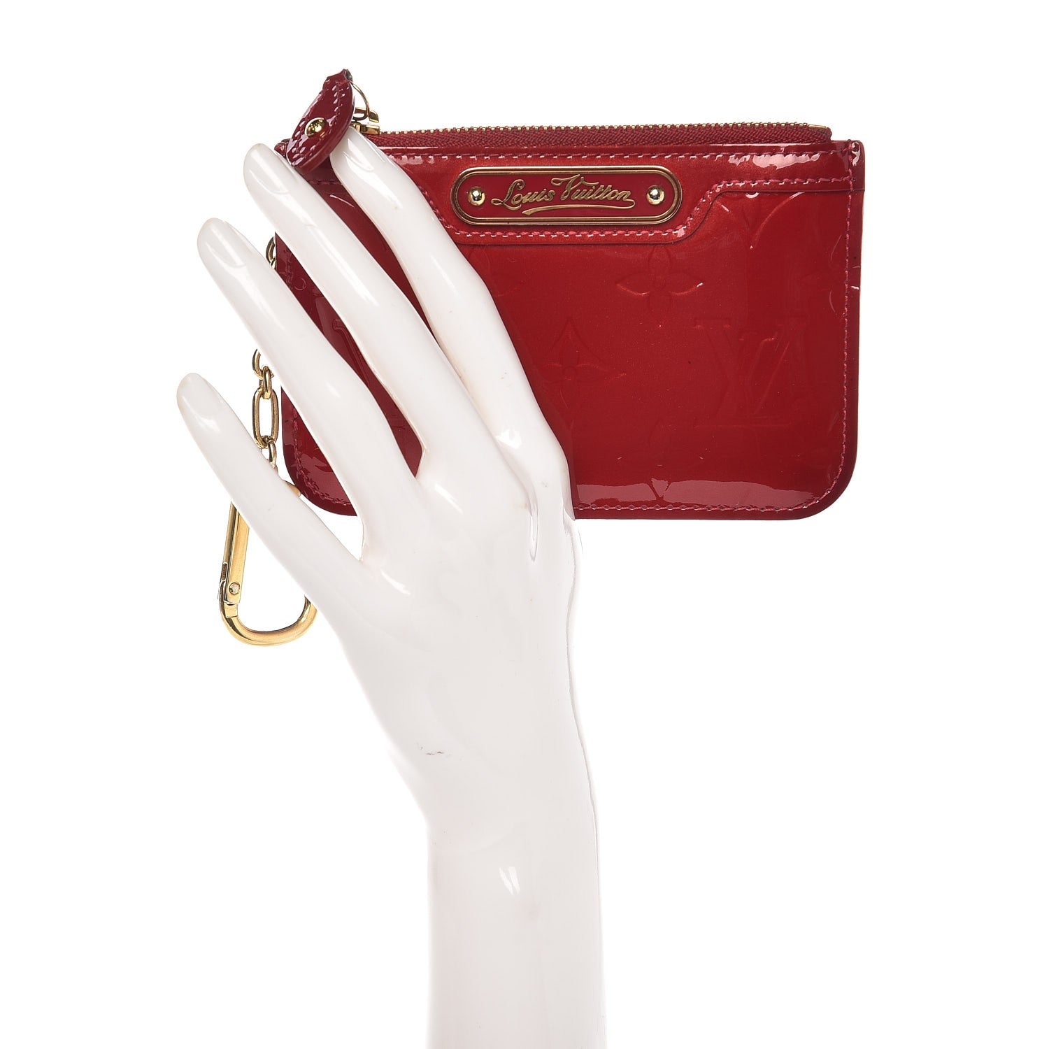 Louis Vuitton Vernis Key Pouch Pomme D'Amour 2 of 7