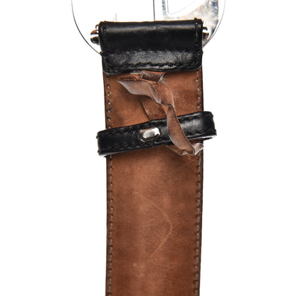 Gucci Guccissima Interlocking G Belt 95 38 Black 4 of 10