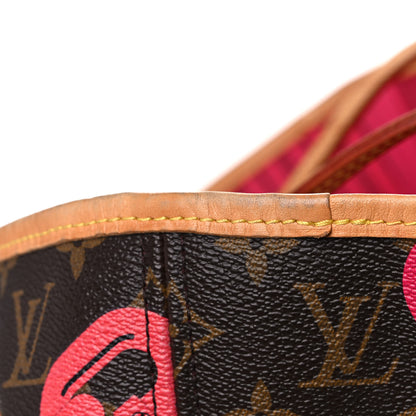 Louis Vuitton Monogram Bay Neverfull MM Rose Ballerine Poppy 18 of 26
