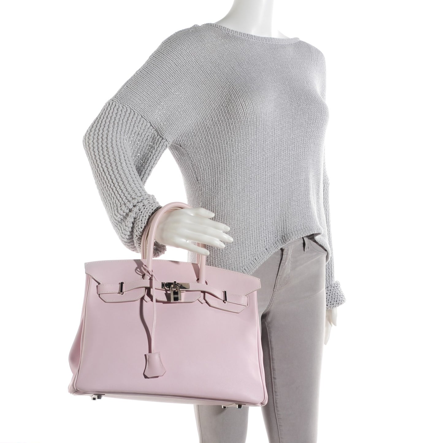 Swift Birkin 35 Rose Dragee