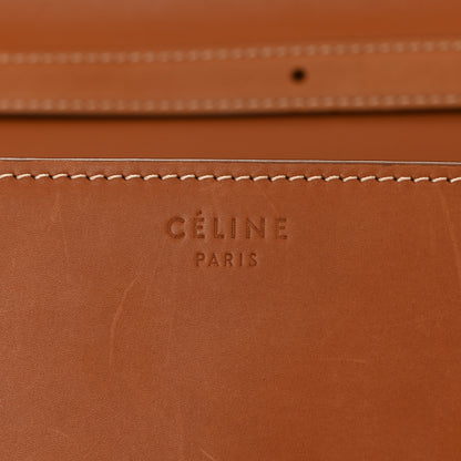 Celine Smooth Calfskin Medium Classic Box Flap Bag Camel 6 of 11