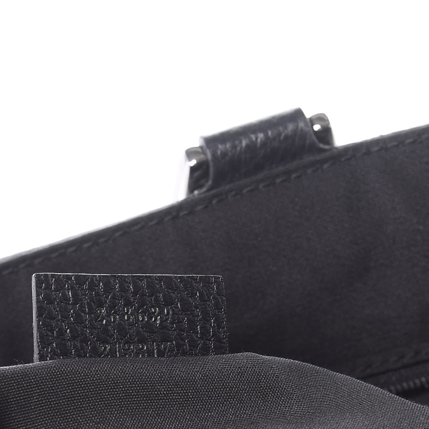 Gucci Monogram Abbey D Ring Tote Black 6 of 9