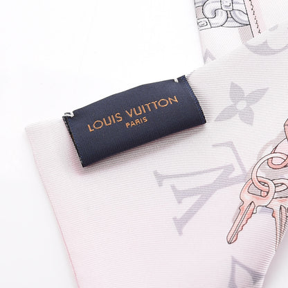 Louis Vuitton Silk Monogram Confidential Bandeau Light Pink 3 of 3