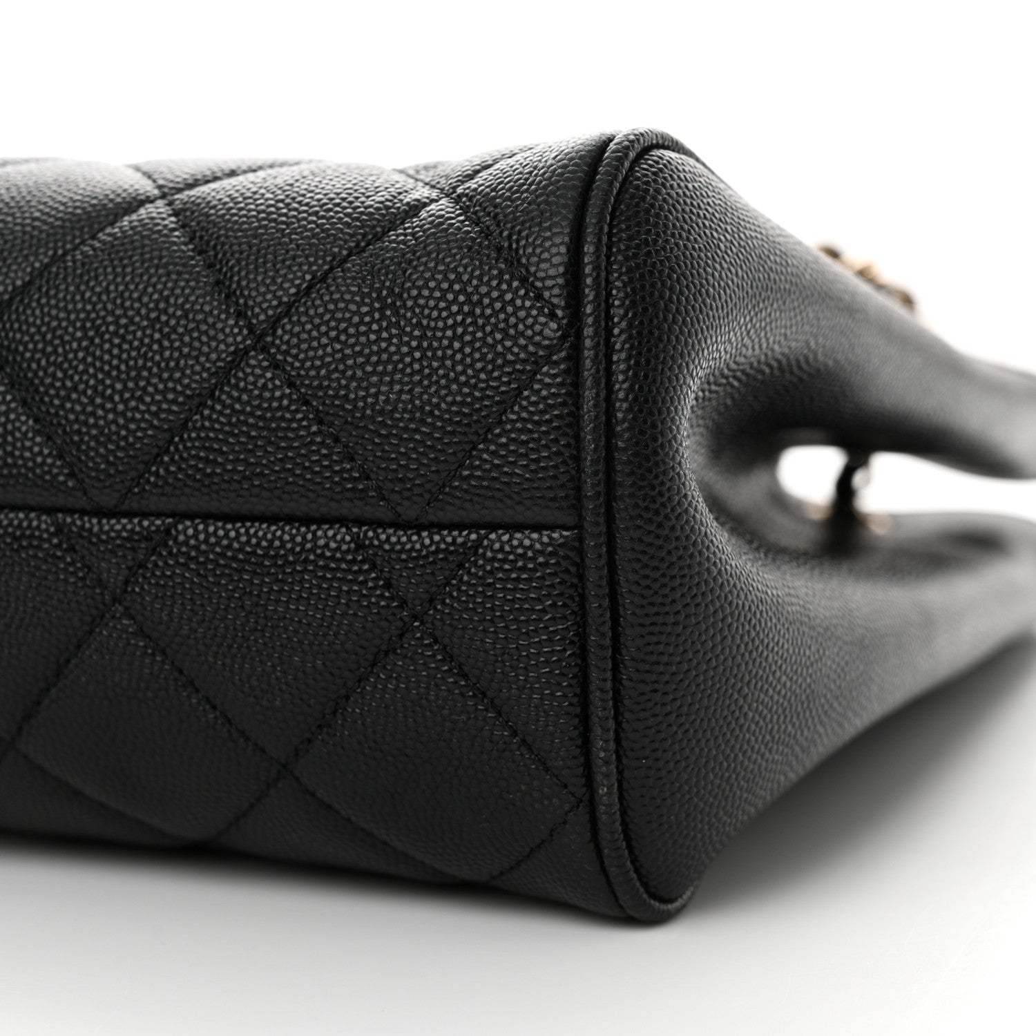 Chanel Caviar Quilted In Out Flap Shopping Tote Black 11 of 12
