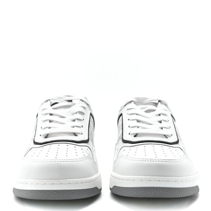 Christian Dior X SHAWN STUSSY Smooth Calfskin Oblique Mens B27 Low Top Sneakers 43 White Red 2 of 11