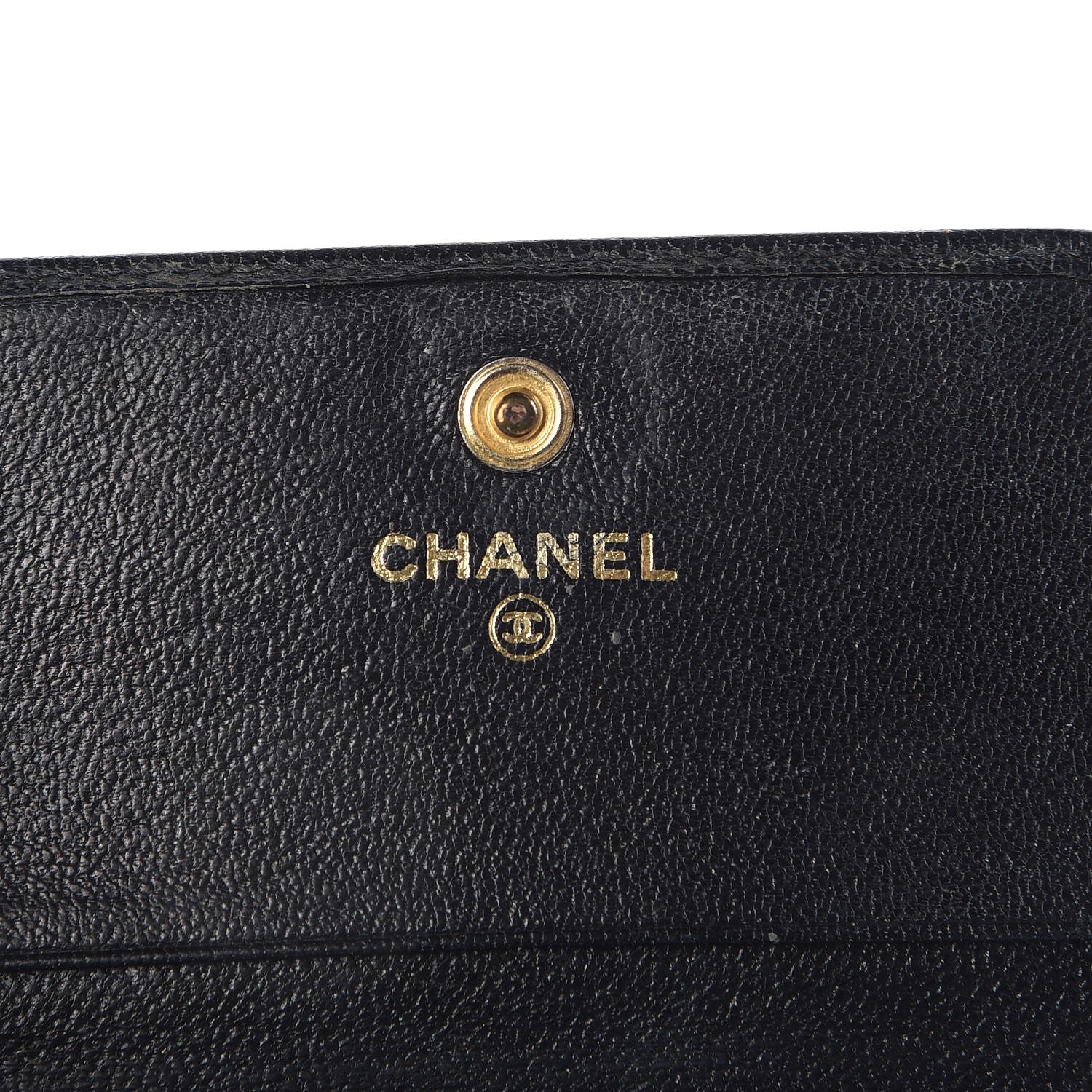 Chanel Goatskin Compact CC Wallet Black 6 of 18