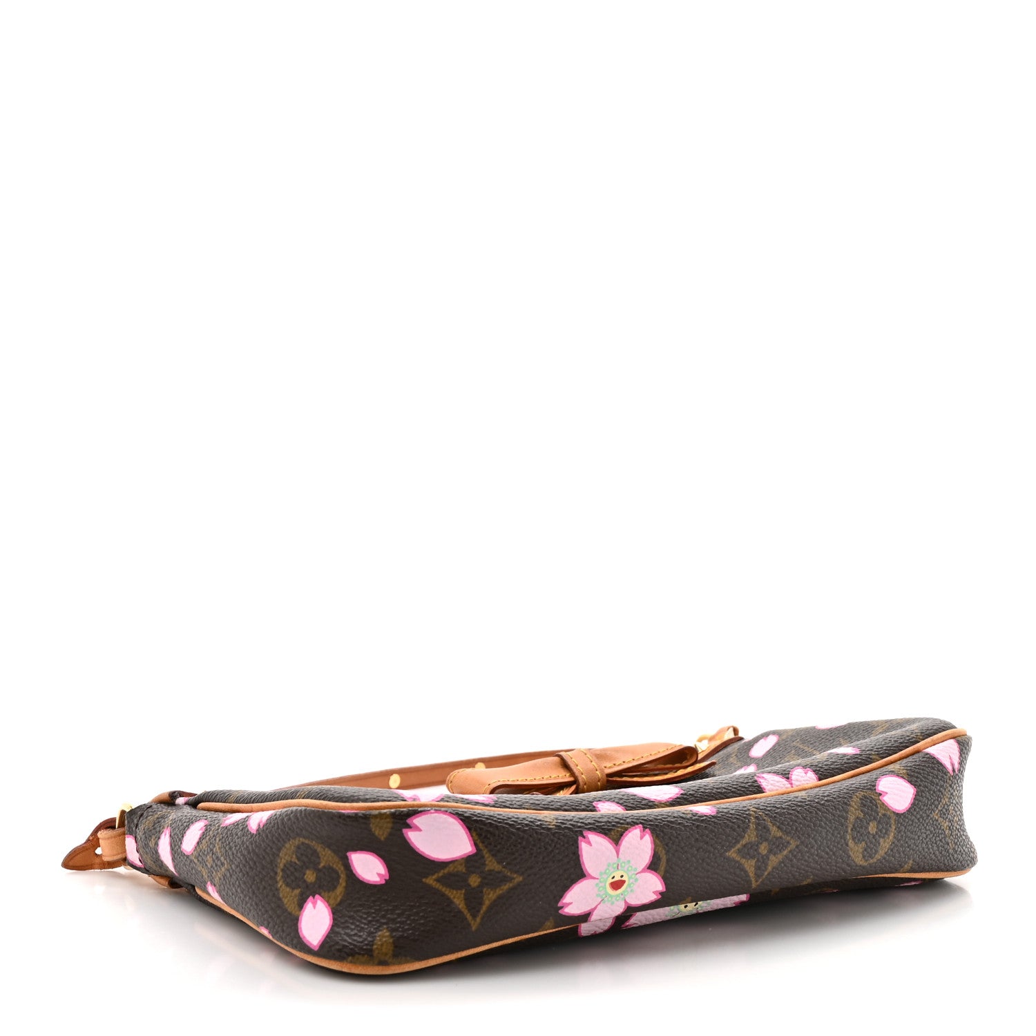 Louis Vuitton Monogram Cherry Blossom Pochette Accessories Brown 4 of 16