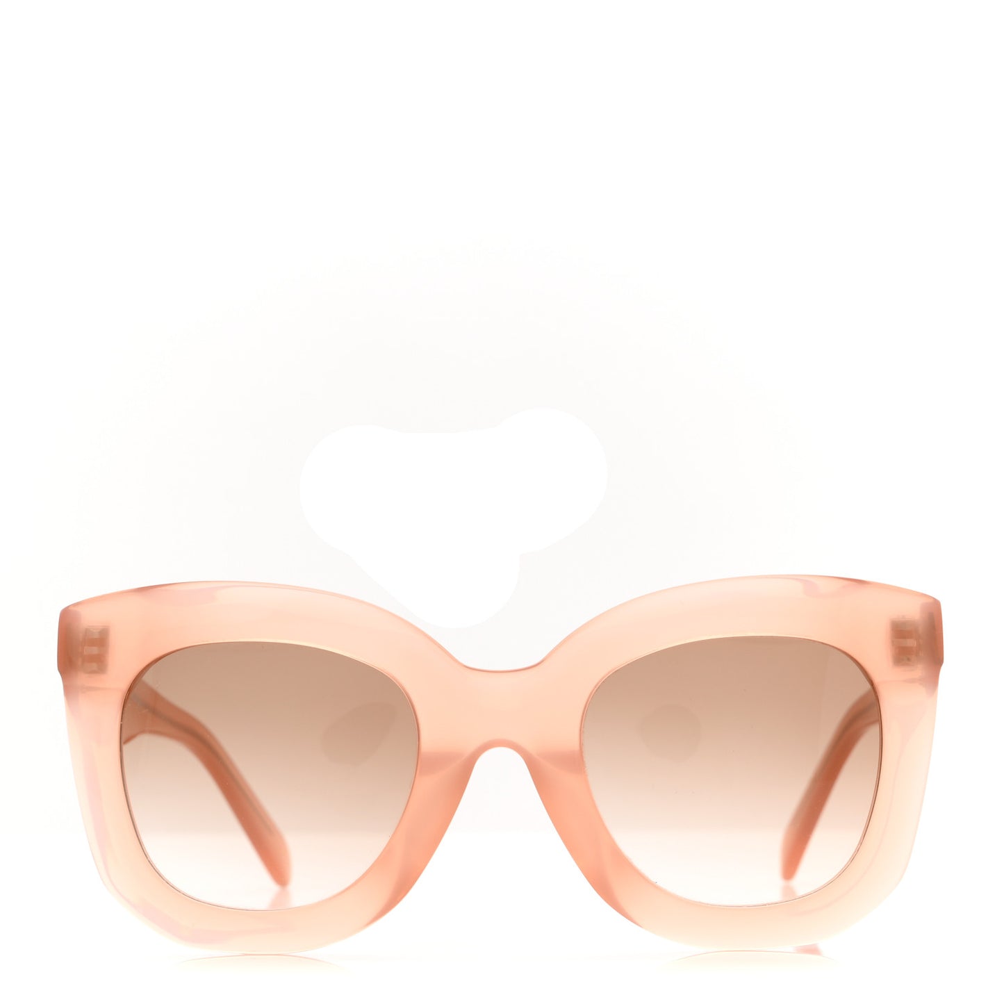 Oversized Round Sunglasses CL4005FN Peach