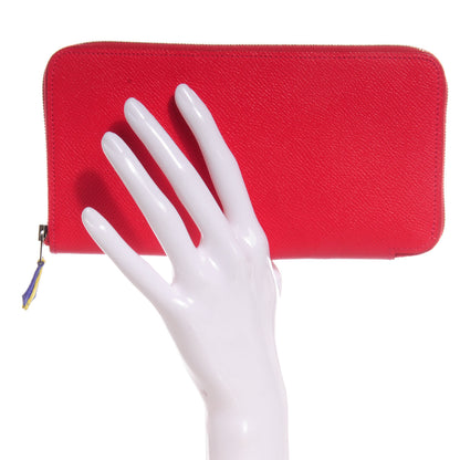 Hermes Epsom Silk'in Wallet Bougainvillea 2 of 8