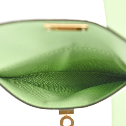 Hermes Swift Epsom Pocket Kelly Shoulder Strap Vert Criquet 3 of 7
