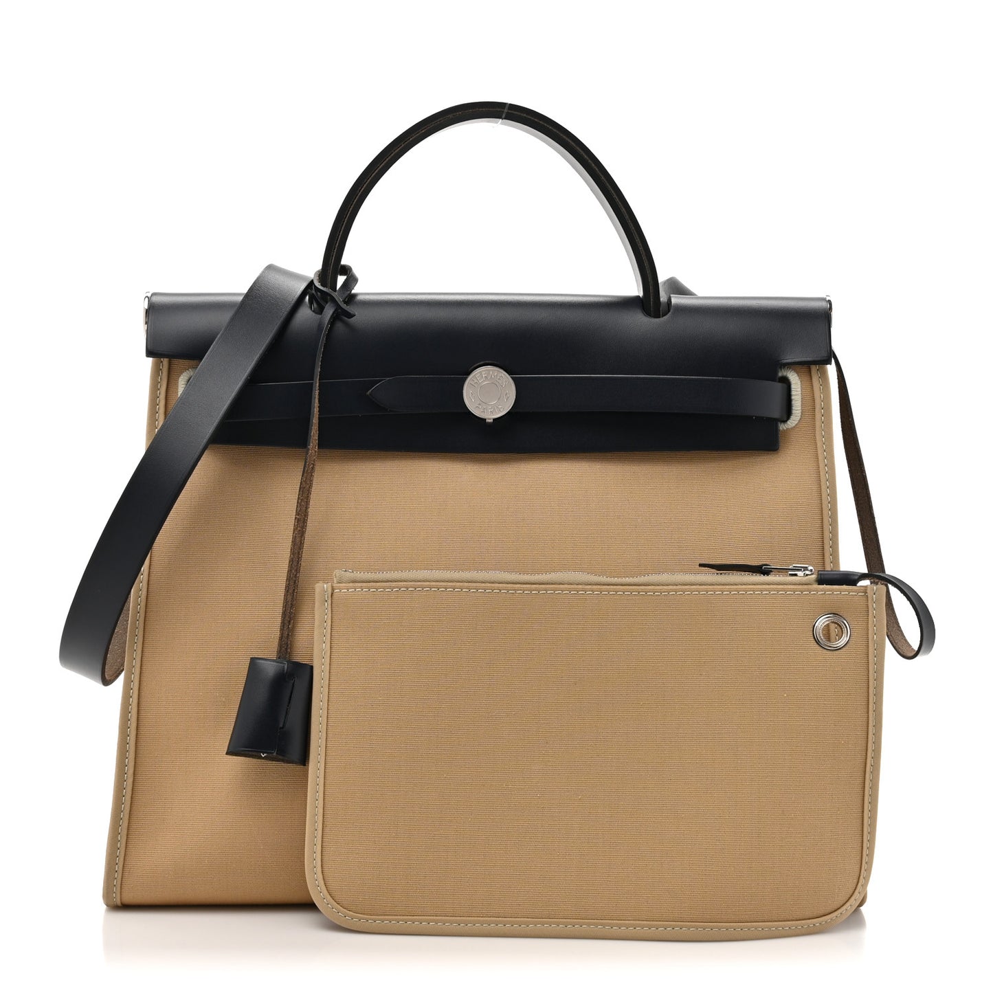 Vache Hunter Toile Herbag Zip 31 PM Trench Bleu Indigo