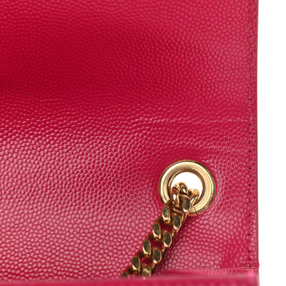 Saint Laurent Grain De Poudre Small Monogram Kate Satchel Bubblegum 9 of 11