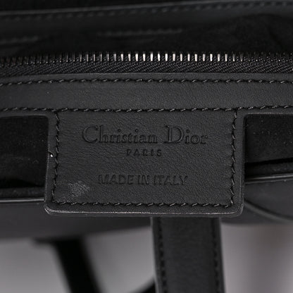 Christian Dior Ultra Matte Calfskin Saddle Bag Black 6 of 12