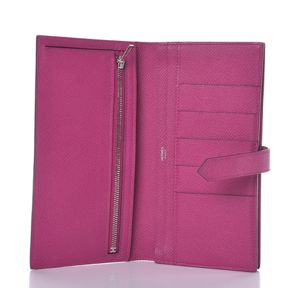 Hermes Epsom Bearn Gusset Wallet Tosca 5 of 12