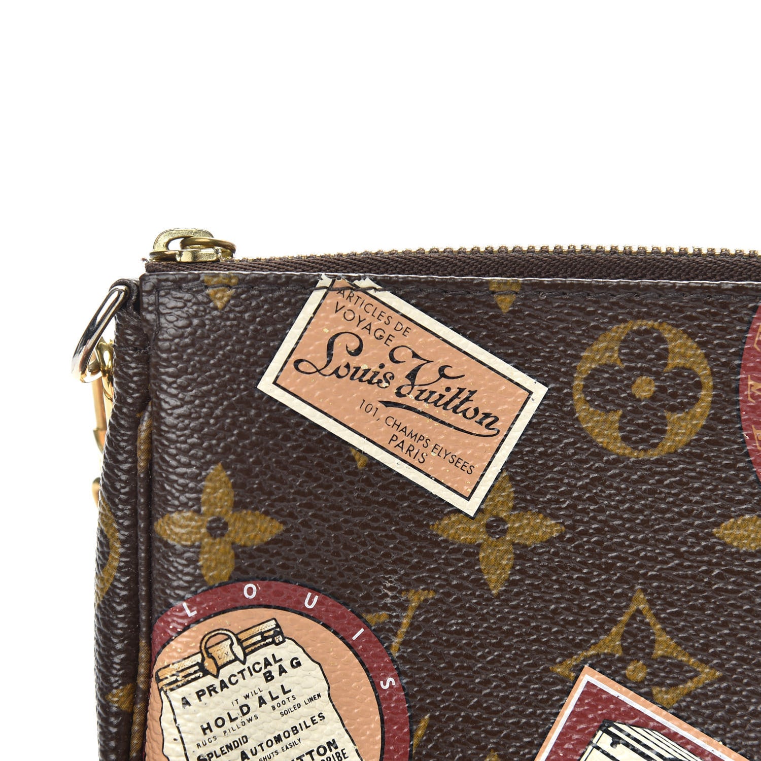 Louis Vuitton Monogram Patch Mini Pochette Accessories 8 of 8