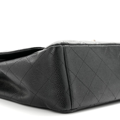 Chanel Caviar Quilted Maxi Double Flap Black 9 of 13