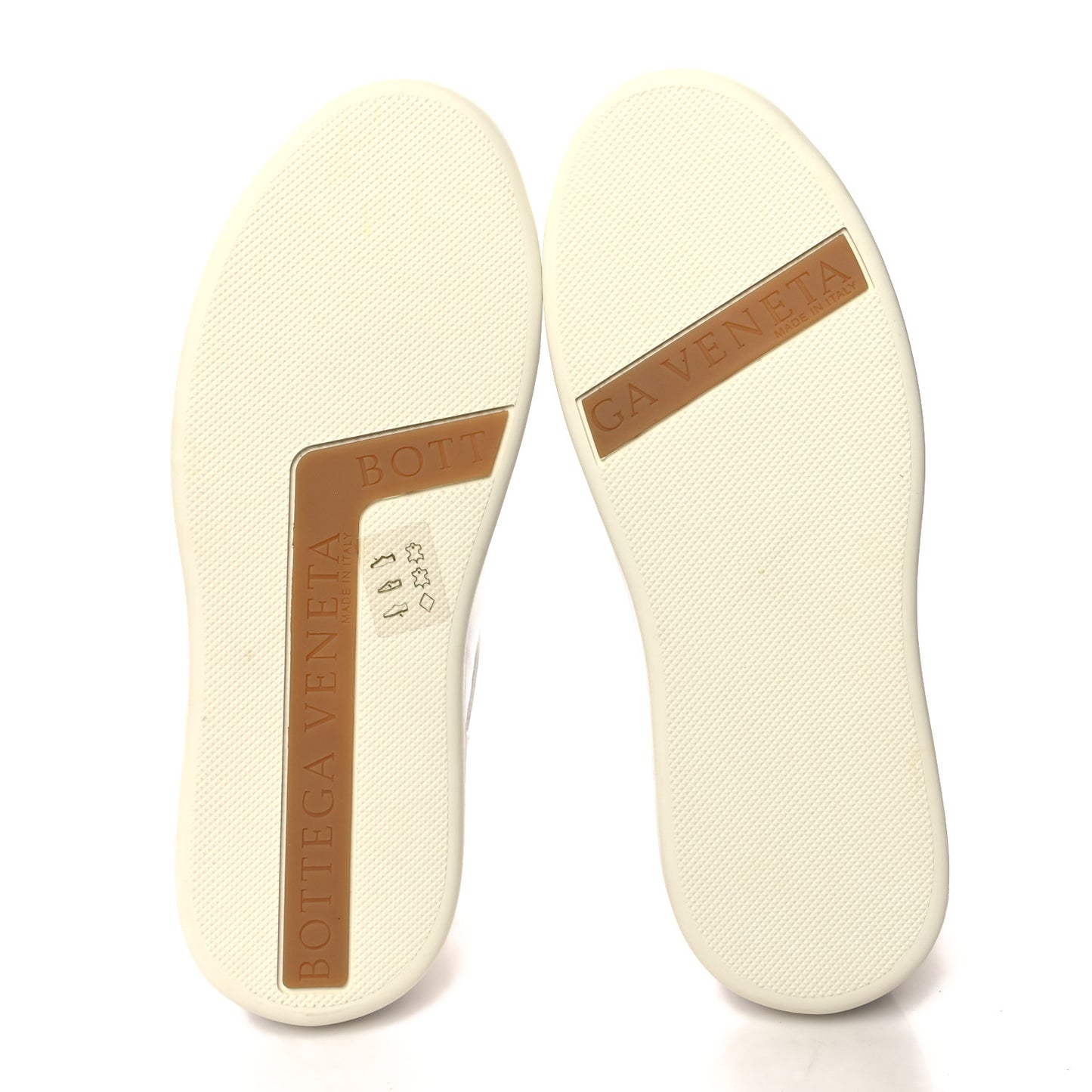 Bolt Calfskin Sneakers 40 Optic White