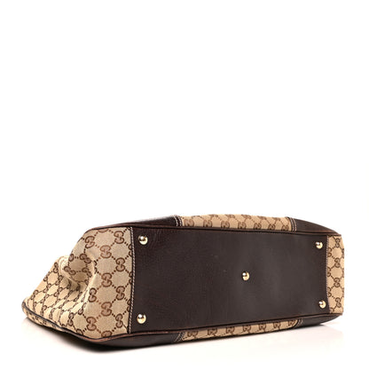 Gucci Monogram Large Princy Tote Dark Brown 4 of 13