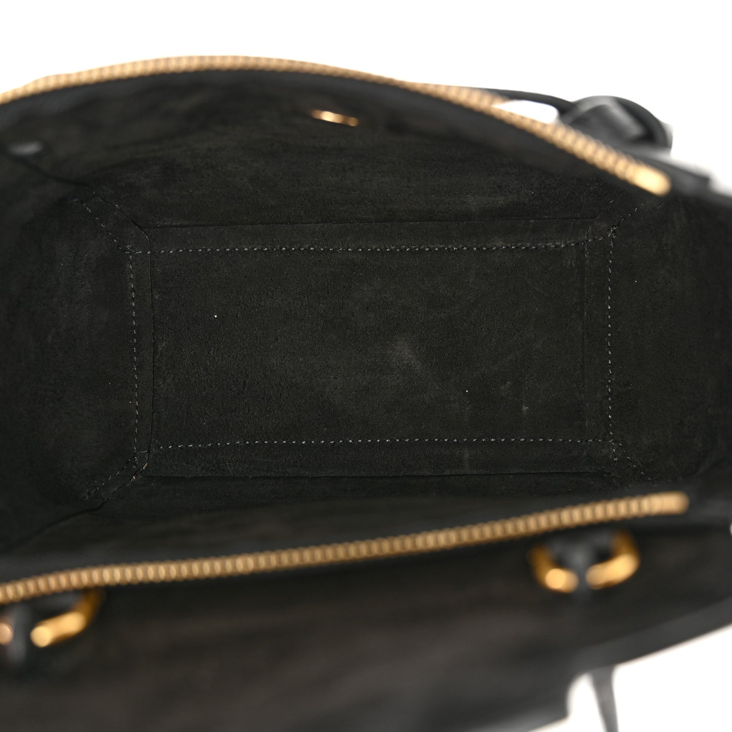 Grained Calfskin Nano Belt Bag Black