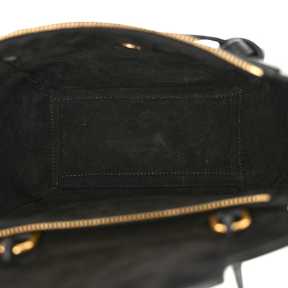 Celine Grained Calfskin Nano Belt Bag Black 5 of 11