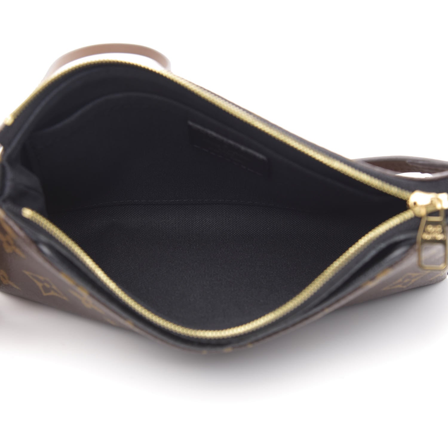 Louis Vuitton Monogram Pallas Clutch Black 5 of 10