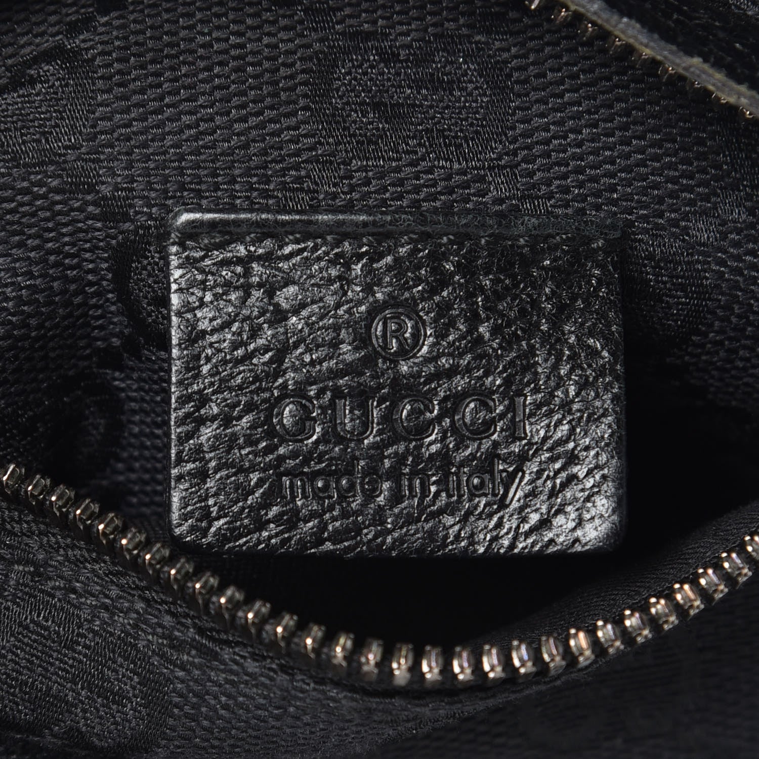 Gucci GG Monogram Double Pocket Belt Bag Black 6 of 9