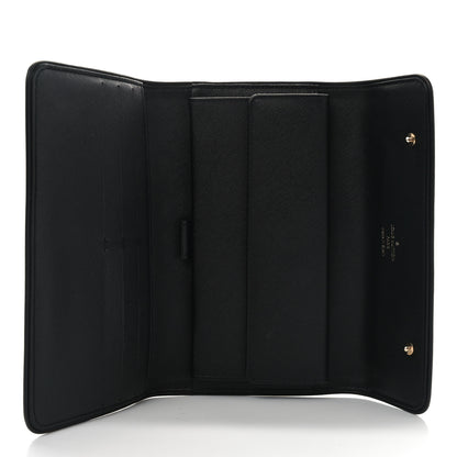 Louis Vuitton Mini Monogram Porte Tresor International Wallet Black 5 of 8