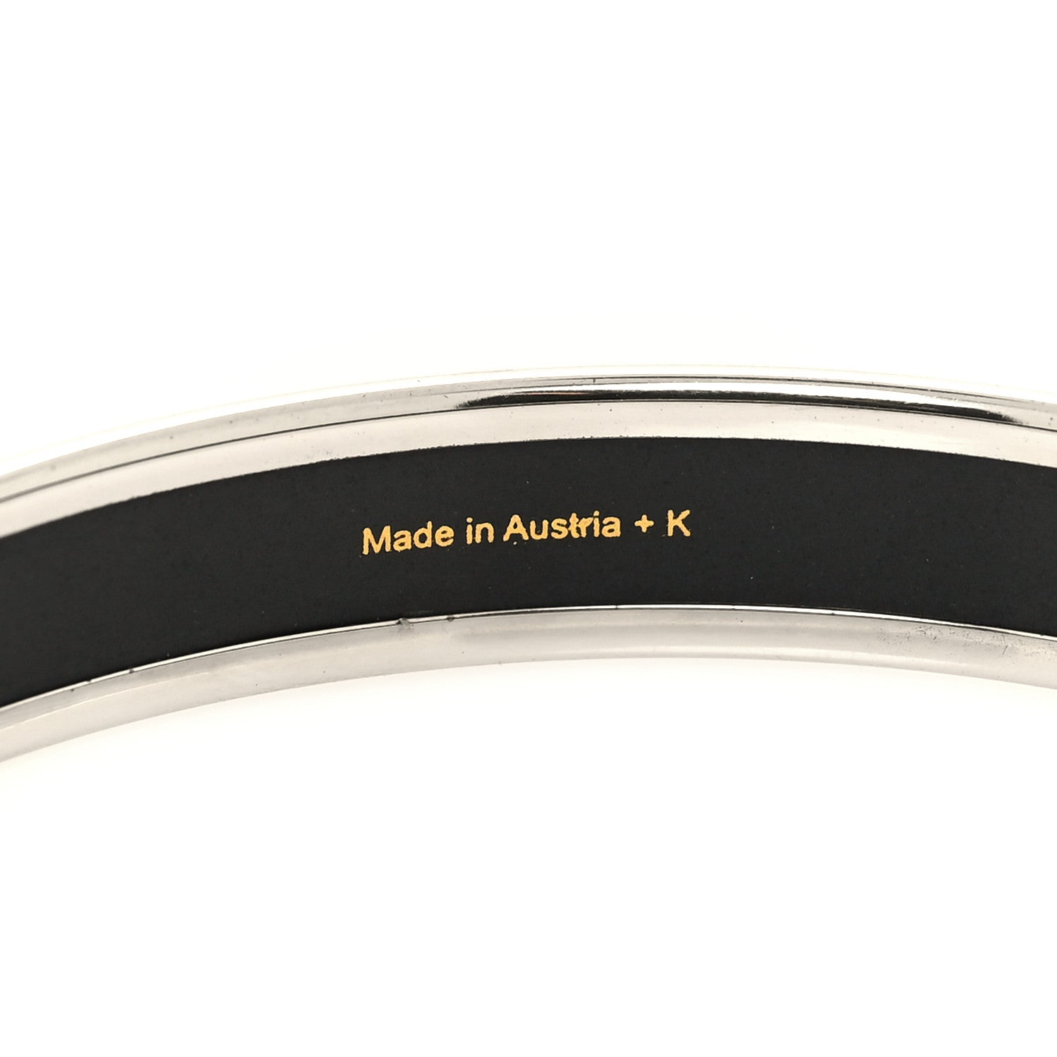 Hermes Enamel Printed Narrow Bracelet 5 of 6