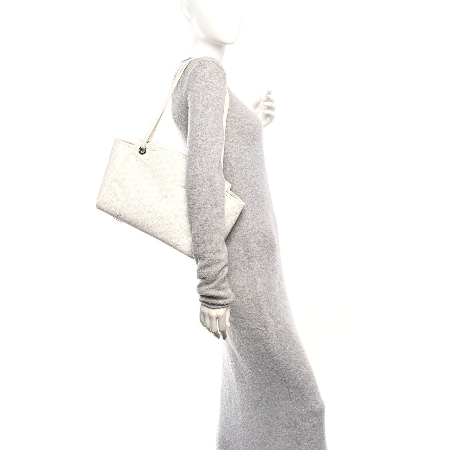 Goyardine Rouette PM White