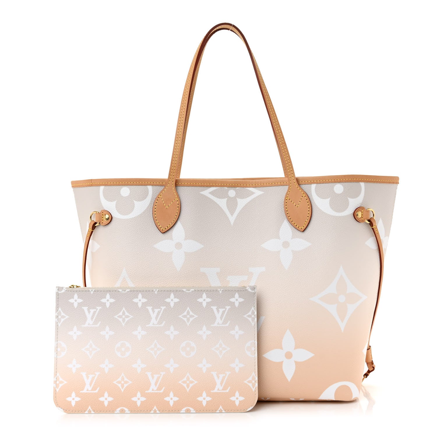 Louis Vuitton Monogram Giant By The Pool Neverfull MM Brume 1 of 12